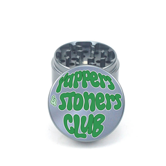Yappers & Stoners Club 4pc Aluminum Grinder - Fidget Widgets