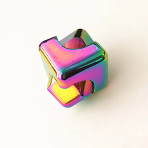 Metal Cube Gyro Fidget Toy