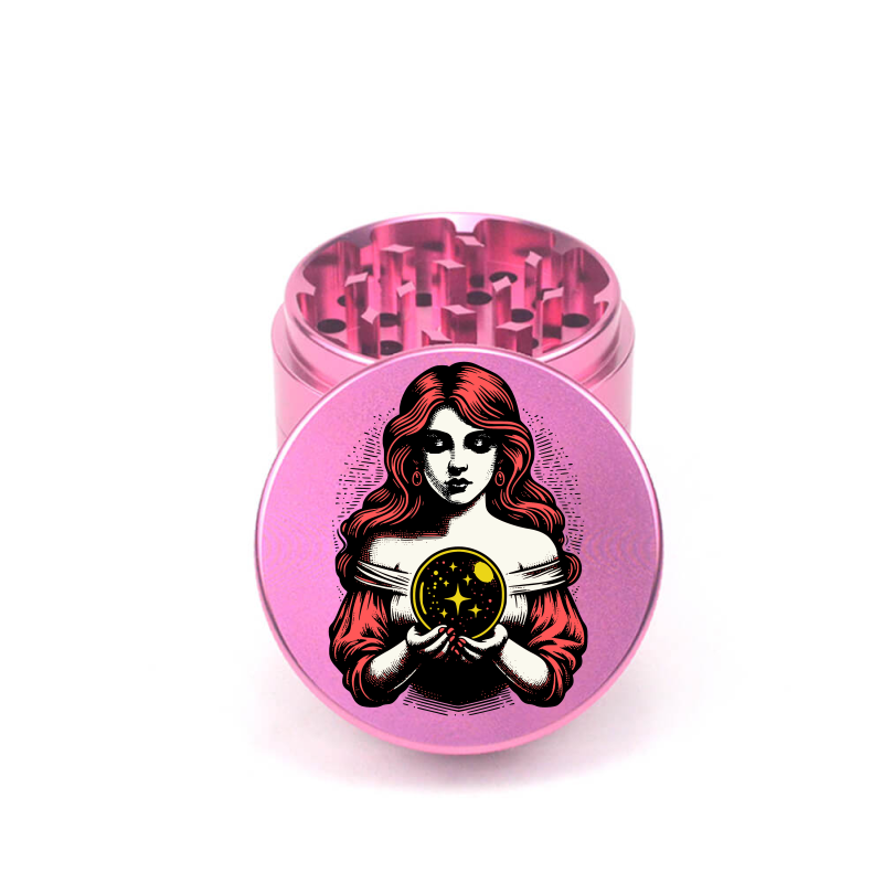 Mystic Luna 4pc Aluminum Grinder - Fidget Widgets