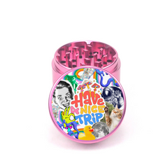 Have a Nice Trip 4pc Aluminum Grinder - Fidget Widgets