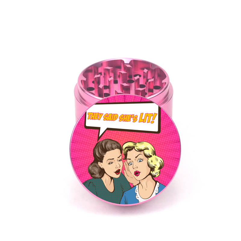 She's Lit 4pc Aluminum Grinder - Fidget Widgets