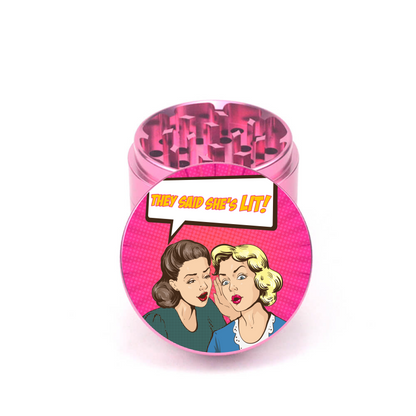 She's Lit 4pc Aluminum Grinder - Fidget Widgets