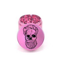 Skull Stash Crusher 4pc Aluminum Grinder - Fidget Widgets