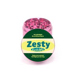 Zesty Kush Kola 4pc Aluminum Grinder - Fidget Widgets