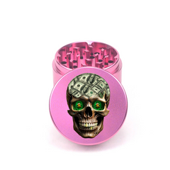 Skull Cash Crusher 4pc Aluminum Grinder - Fidget Widgets