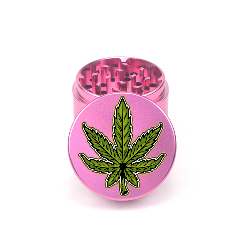 Leafy Legend 4pc Aluminum Grinder - Fidget Widgets
