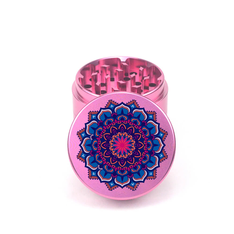Mandala V4 4pc Aluminum Grinder - Fidget Widgets
