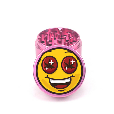 Happy Herb Chomper 4pc Aluminum Grinder - Fidget Widgets