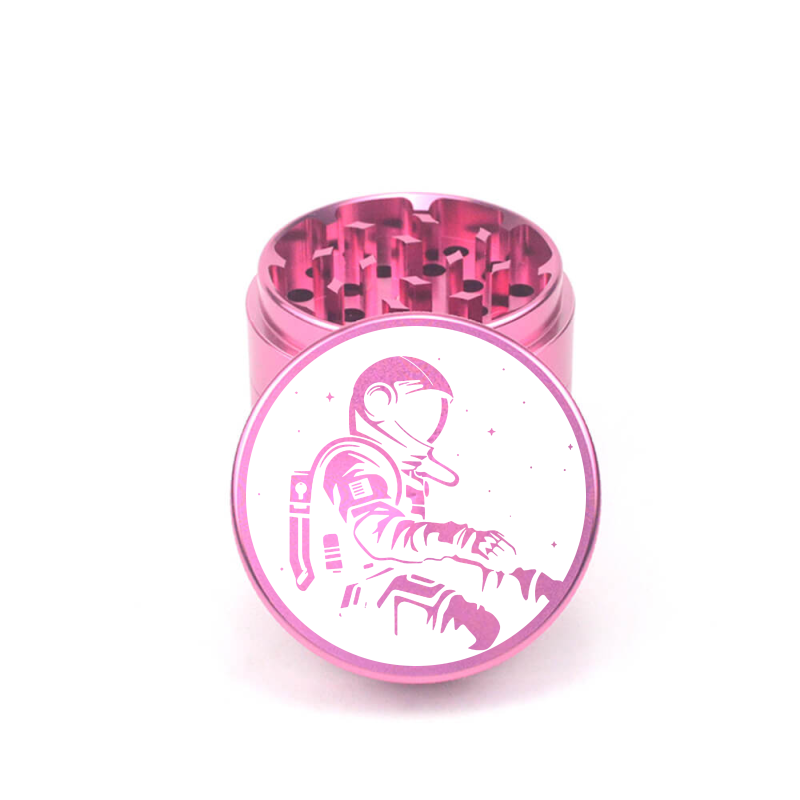 Space Astro 4pc Aluminum Grinder - Fidget Widgets