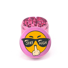 Stay High 4pc Aluminum Grinder - Fidget Widgets