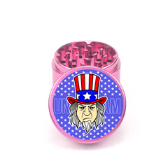Uncle Sam's Herb Shredder 4pc Aluminum Grinder - Fidget Widgets