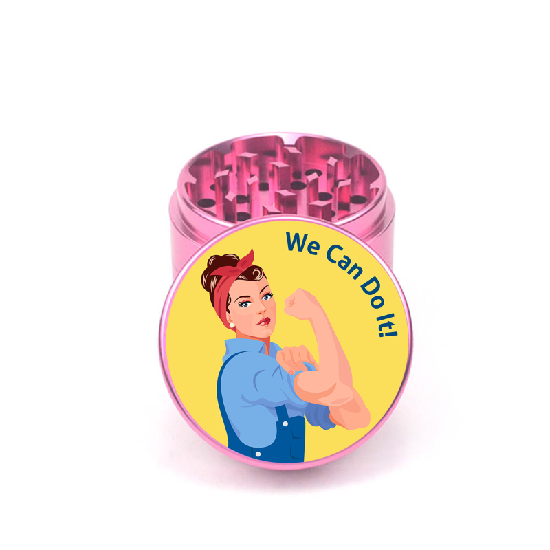 Rosie Ripper Girl Power 4pc Aluminum Grinder - Fidget Widgets