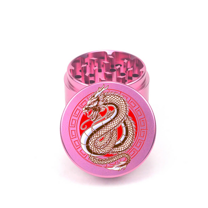 Dragon's Breath 4pc Aluminum Grinder - Fidget Widgets