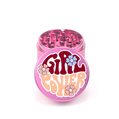 Girl Power 4pc Aluminum Grinder - Fidget Widgets