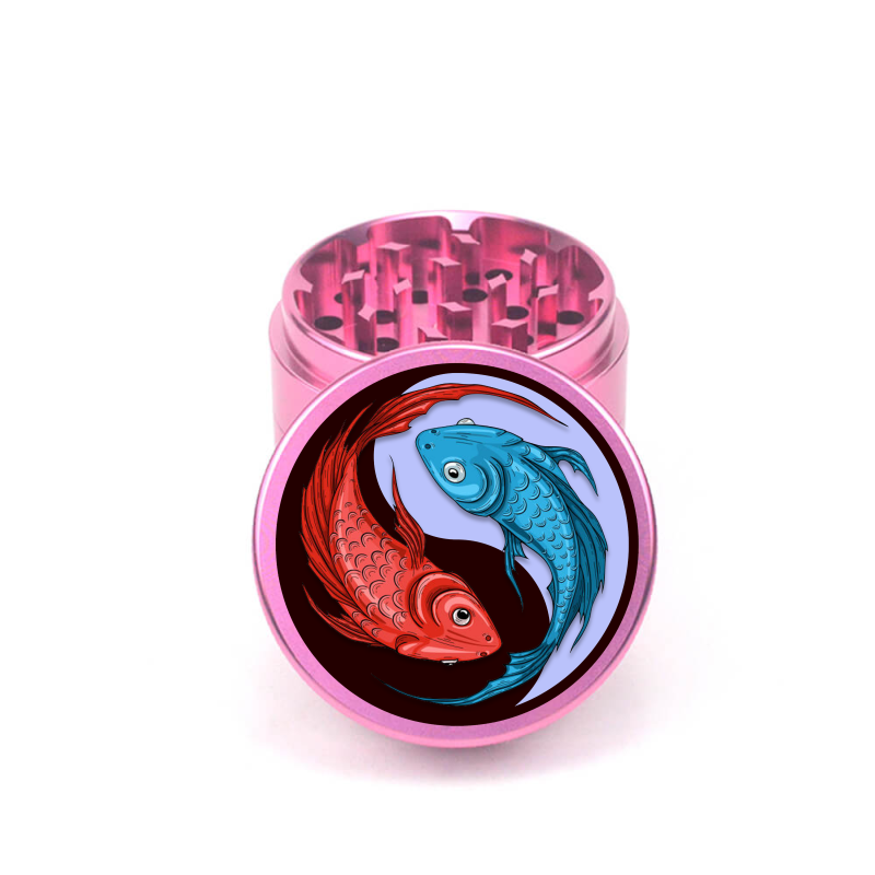 Koi Flow 4pc Aluminum Grinder - Fidget Widgets