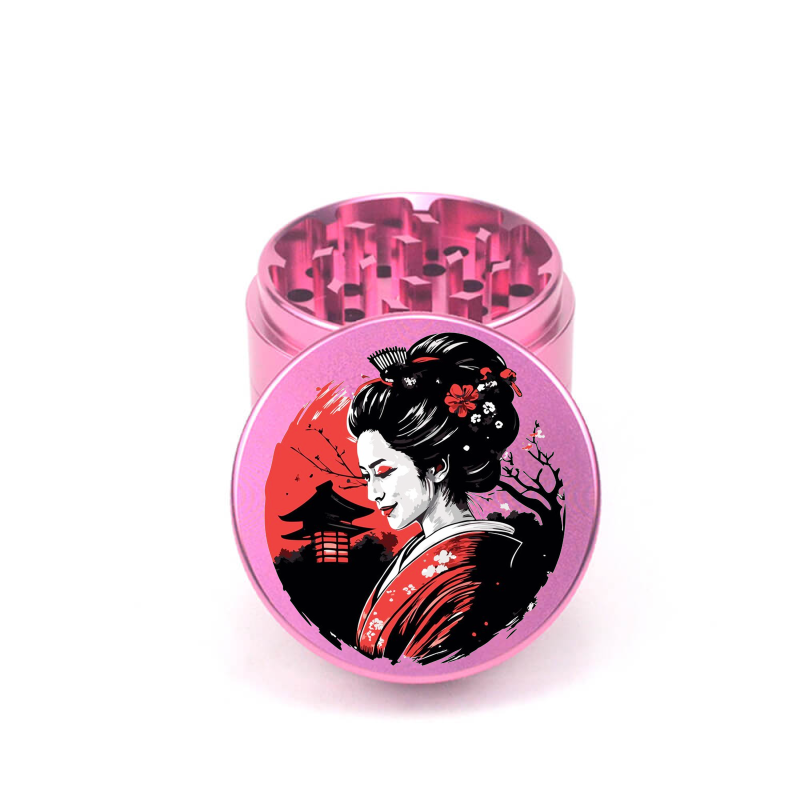 Sweet Geisha 4pc Aluminum Grinder - Fidget Widgets
