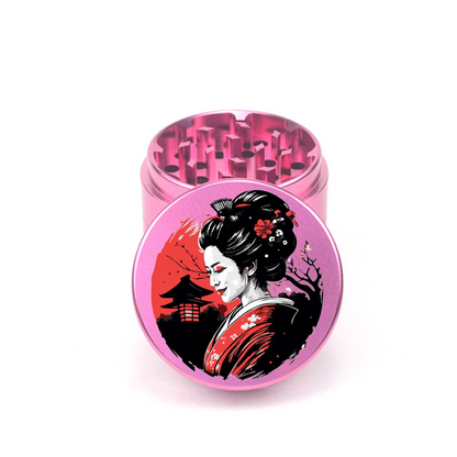 Sweet Geisha 4pc Aluminum Grinder - Fidget Widgets