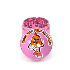 Keep the Fire Burning 4pc Aluminum Grinder - Fidget Widgets