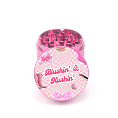 Blushin' & KUSHin' 4pc Aluminum Grinder - Fidget Widgets