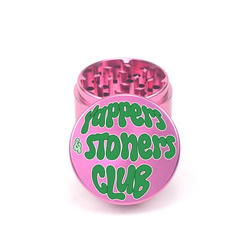 Yappers & Stoners Club 4pc Aluminum Grinder - Fidget Widgets