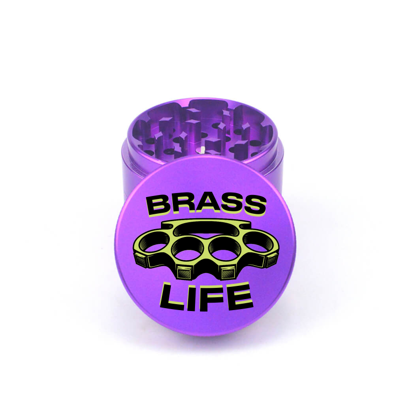 Brass Life 4pc Aluminum Grinder - Fidget Widgets