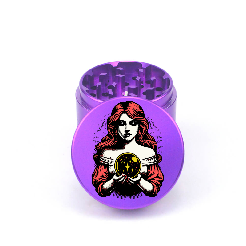 Mystic Luna 4pc Aluminum Grinder - Fidget Widgets