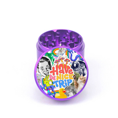 Have a Nice Trip 4pc Aluminum Grinder - Fidget Widgets