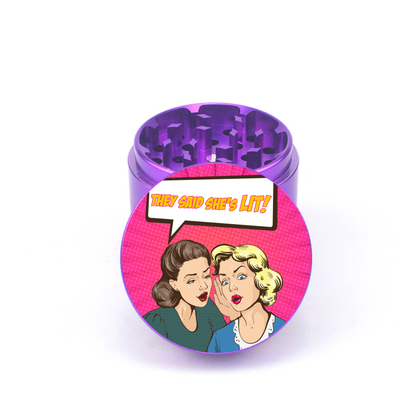 She's Lit 4pc Aluminum Grinder - Fidget Widgets
