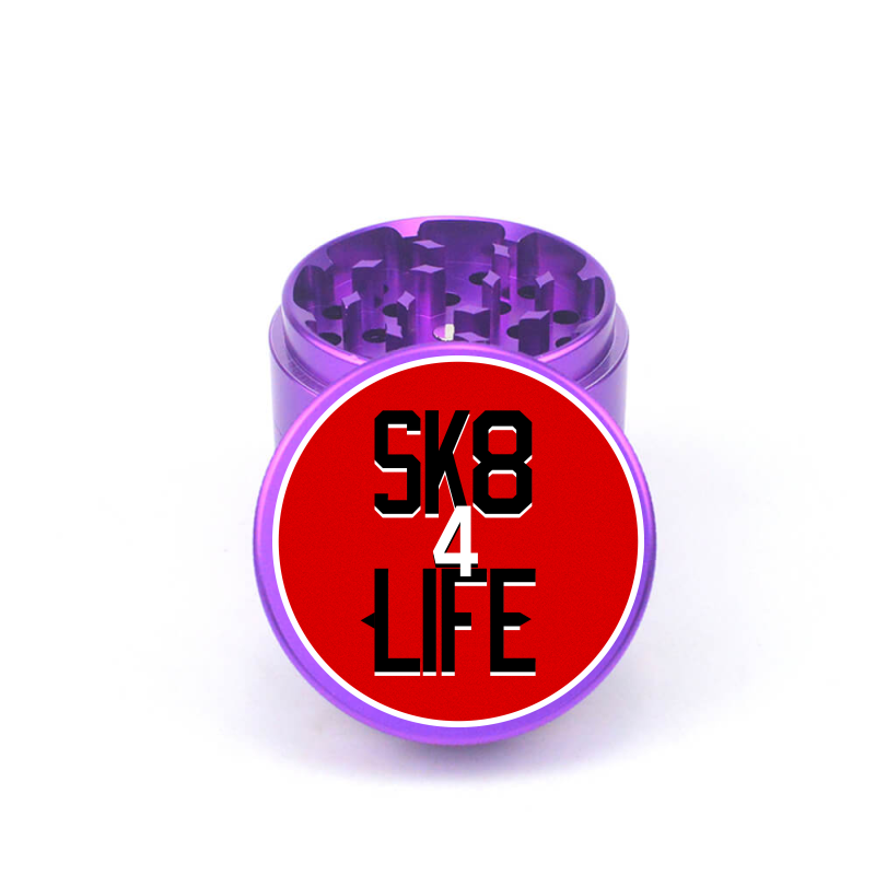 SK8 4 LIFE 4pc Aluminum Grinder - Fidget Widgets