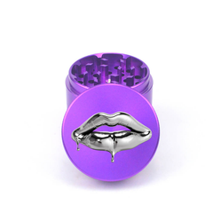 Silver Kiss 4pc Aluminum Grinder - Fidget Widgets