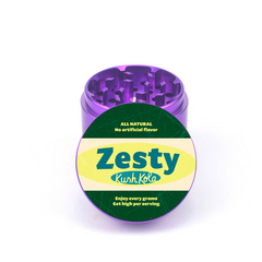 Zesty Kush Kola 4pc Aluminum Grinder - Fidget Widgets