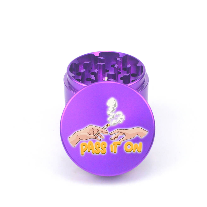 Pass Play 4pc Aluminum Grinder - Fidget Widgets