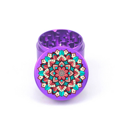 Mandala V2 4pc Aluminum Grinder - Fidget Widgets