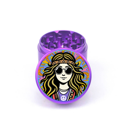 Groovy Vibe 4pc Aluminum Grinder - Fidget Widgets