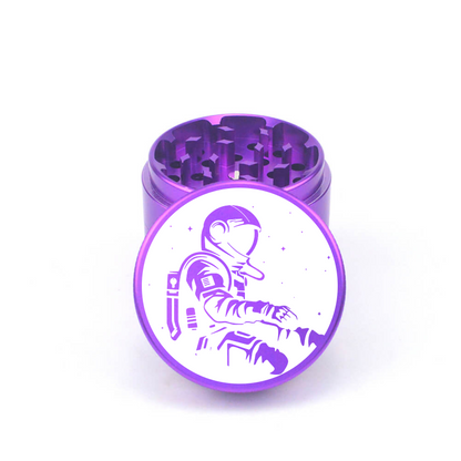 Space Astro 4pc Aluminum Grinder - Fidget Widgets