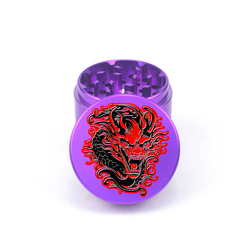 Dragon Blaze 4pc Aluminum Grinder - Fidget Widgets