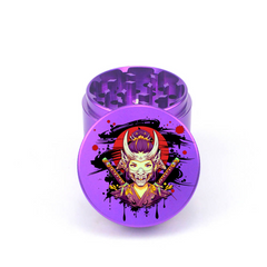 Calm Samurai 4pc Aluminum Grinder - Fidget Widgets