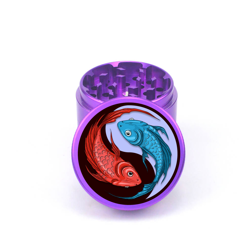 Koi Flow 4pc Aluminum Grinder - Fidget Widgets
