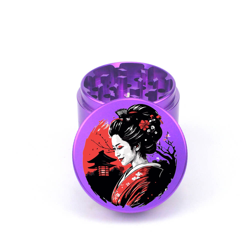 Sweet Geisha 4pc Aluminum Grinder - Fidget Widgets