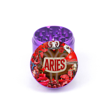 Aries Aesthetic 4pc Aluminum Grinder - Fidget Widgets