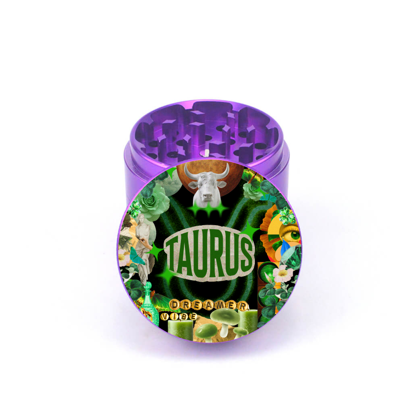 Taurus Aesthetic 4pc Aluminum Grinder - Fidget Widgets