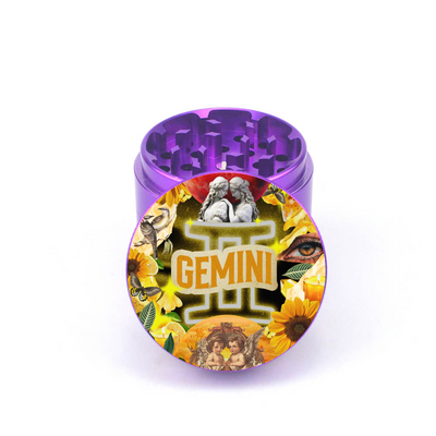 Gemini Aesthetic 4pc Aluminum Grinder - Fidget Widgets
