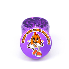 Keep the Fire Burning 4pc Aluminum Grinder - Fidget Widgets