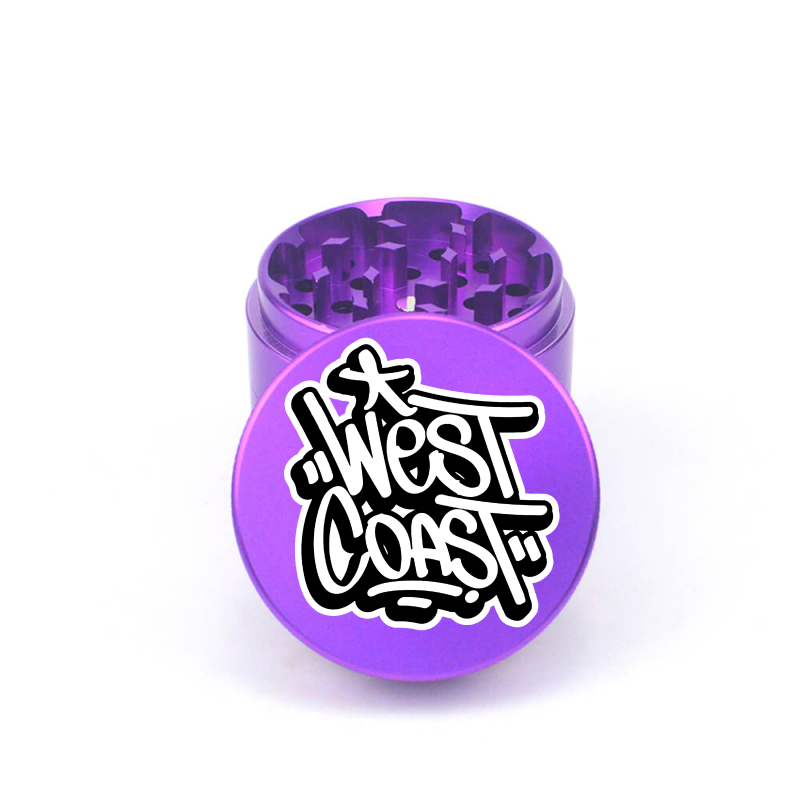 West Coast 4pc Aluminum Grinder - Fidget Widgets