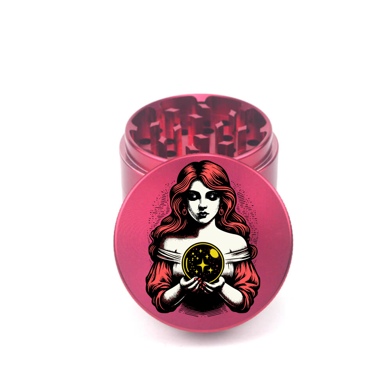 Mystic Luna 4pc Aluminum Grinder - Fidget Widgets