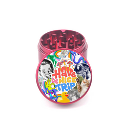Have a Nice Trip 4pc Aluminum Grinder - Fidget Widgets