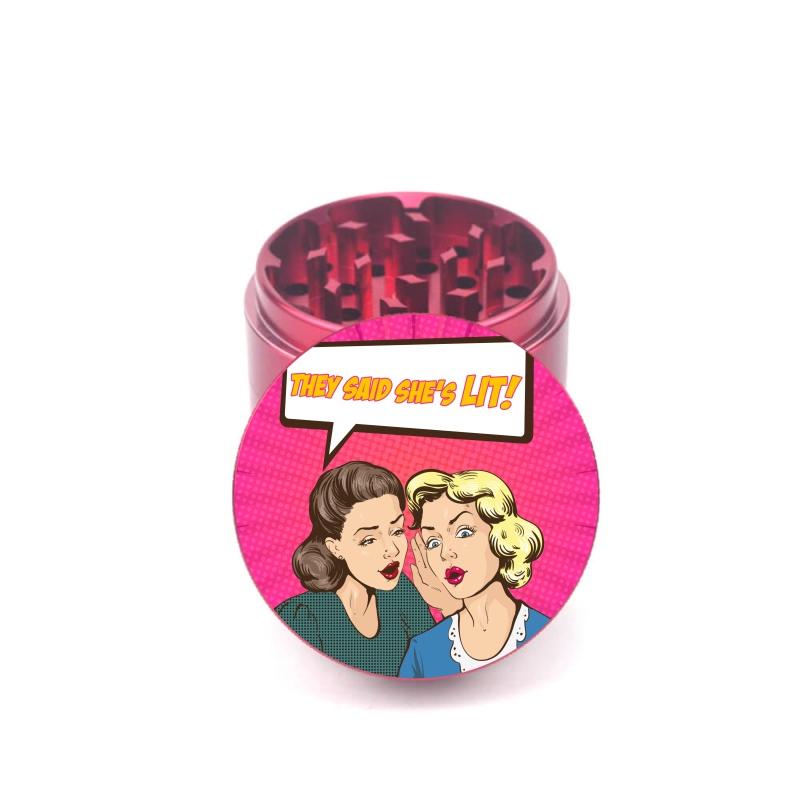 She's Lit 4pc Aluminum Grinder - Fidget Widgets