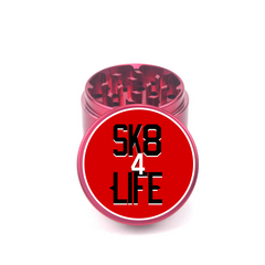 SK8 4 LIFE 4pc Aluminum Grinder - Fidget Widgets