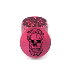 Skull Stash Crusher 4pc Aluminum Grinder - Fidget Widgets