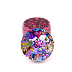 High Fever Dream 4pc Aluminum Grinder - Fidget Widgets